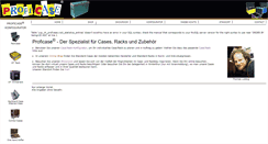 Desktop Screenshot of proficase.ch